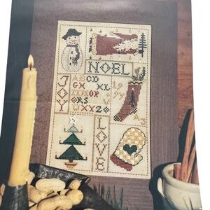 Homespun Elegance Patches of Christmas II Purely Samplers‎ Cross Stitch Pattern